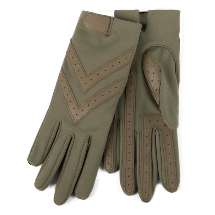 Isotoner&#174; Ladies Original Stretch Glove with SmarTouch&#174;  Olive