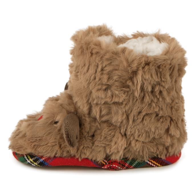 totes toasties&#174; Toddler Booties Brown