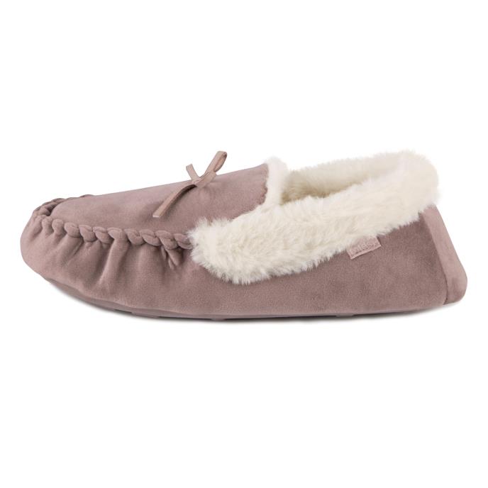 totes toasties® Ladies Velour Moccasin Slippers