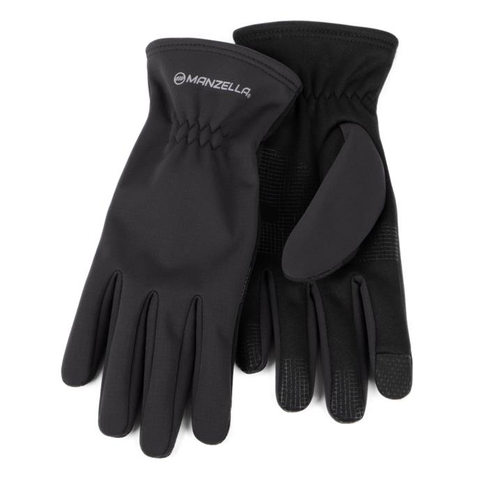 Isotoner Mens Premium Leather Glove With Rib Knit Cuff & Sheepskin 