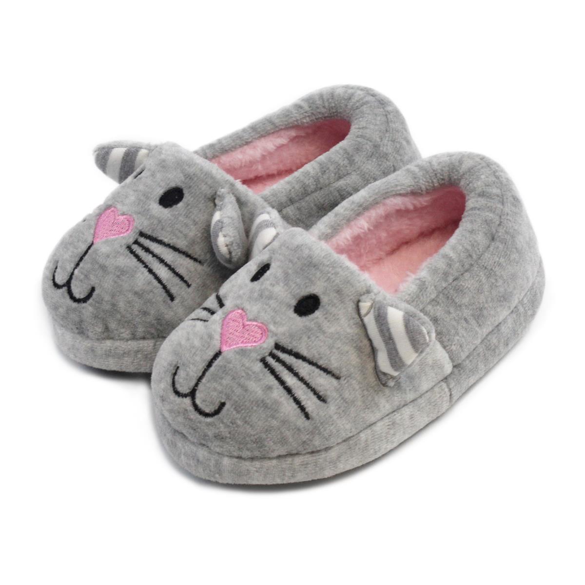 totes Kids Novelty Cat Slippers | totes 
