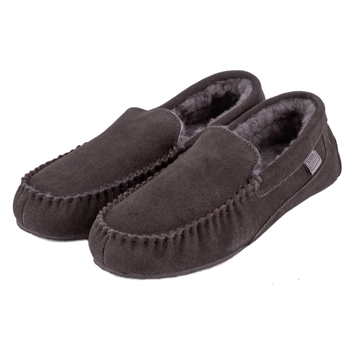 totes mens moccasin slippers