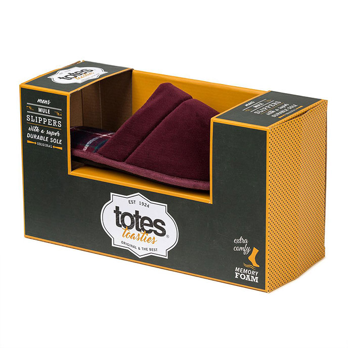 totes mule slippers mens