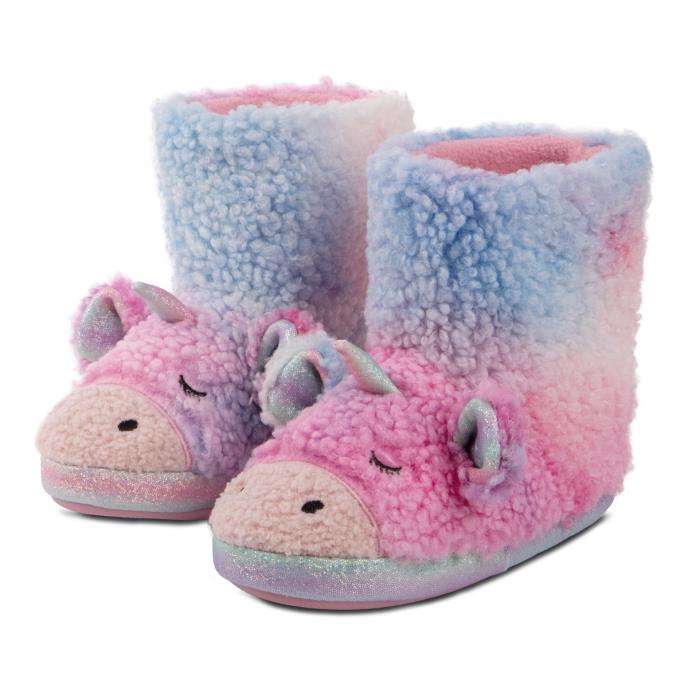 Unicorn shop boot slippers