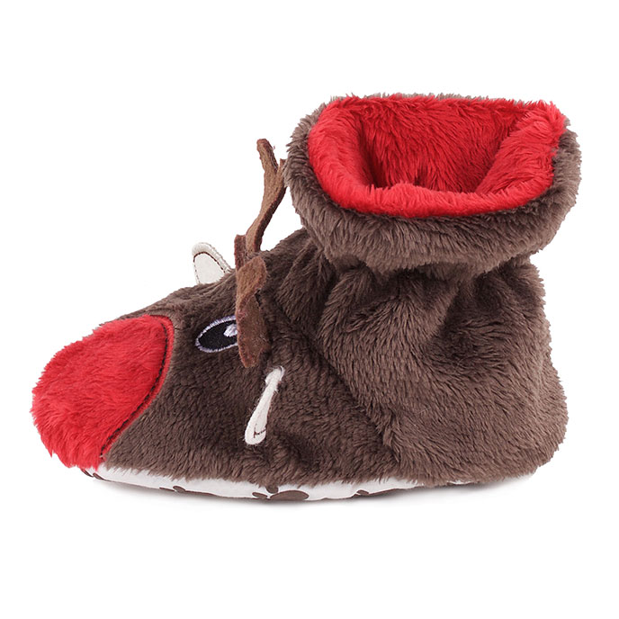 totes Unisex Reindeer Slippers | totes 