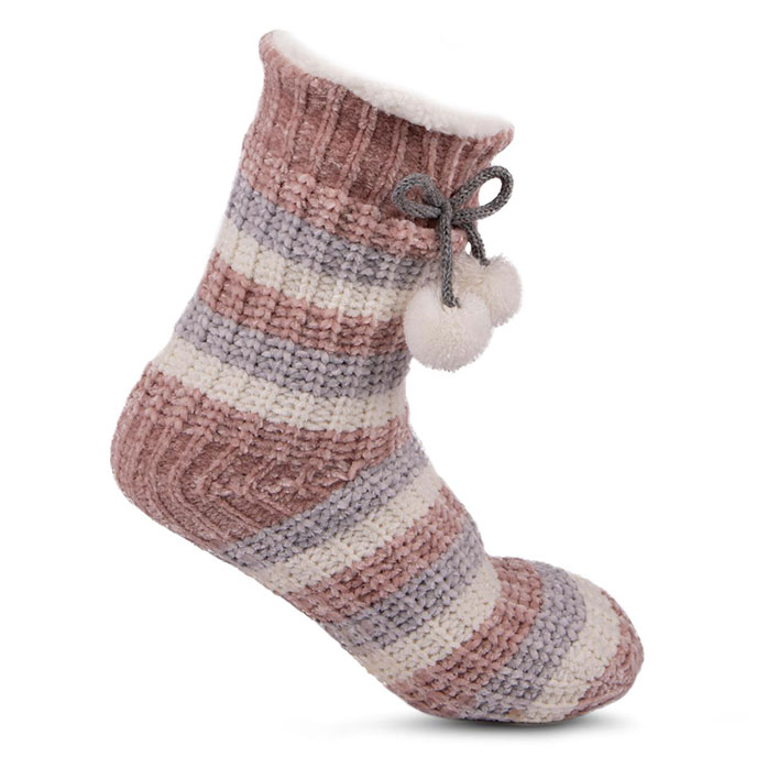 totes chenille slipper socks