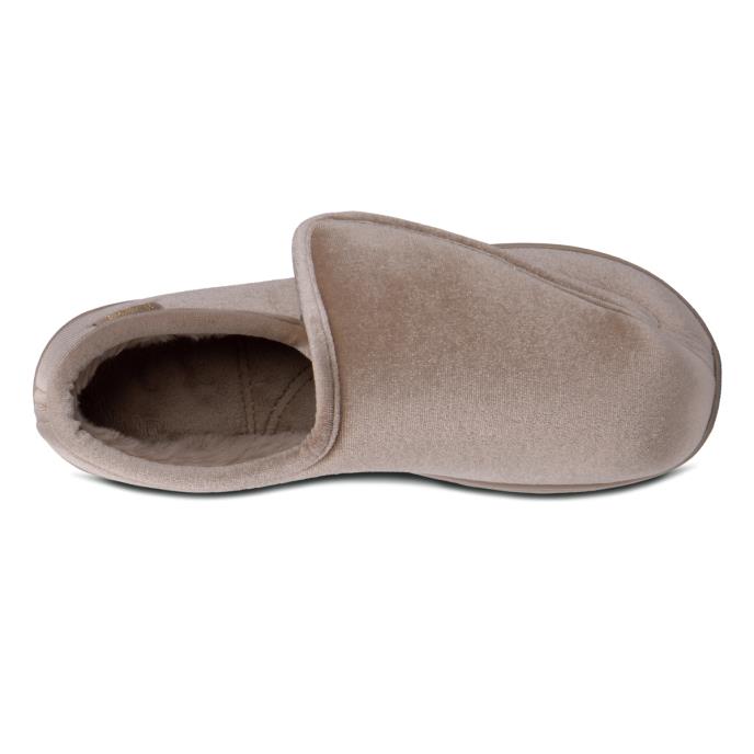 Ladies closed back discount slippers