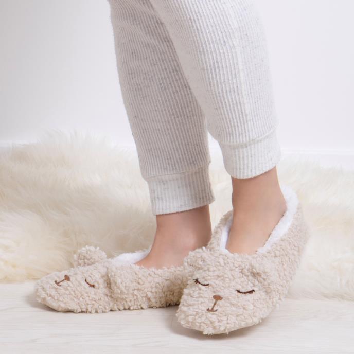 totes toasties® Ladies Novelty Footsies Bear