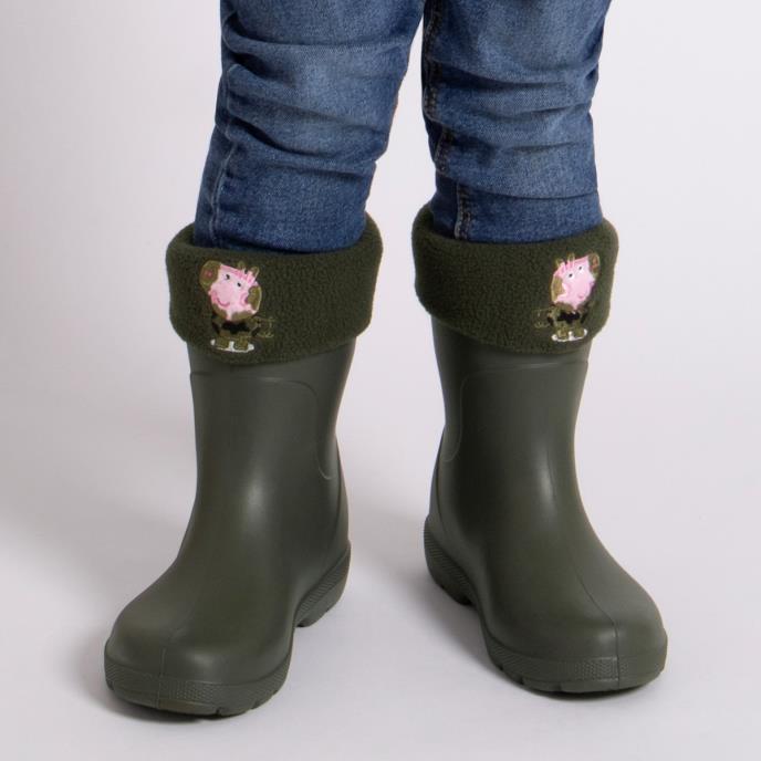 totes® Peppa Pig™ Childrens Novelty Welly Liner George