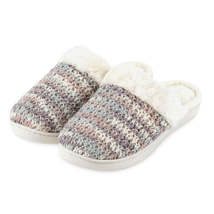 ladies knitted slippers