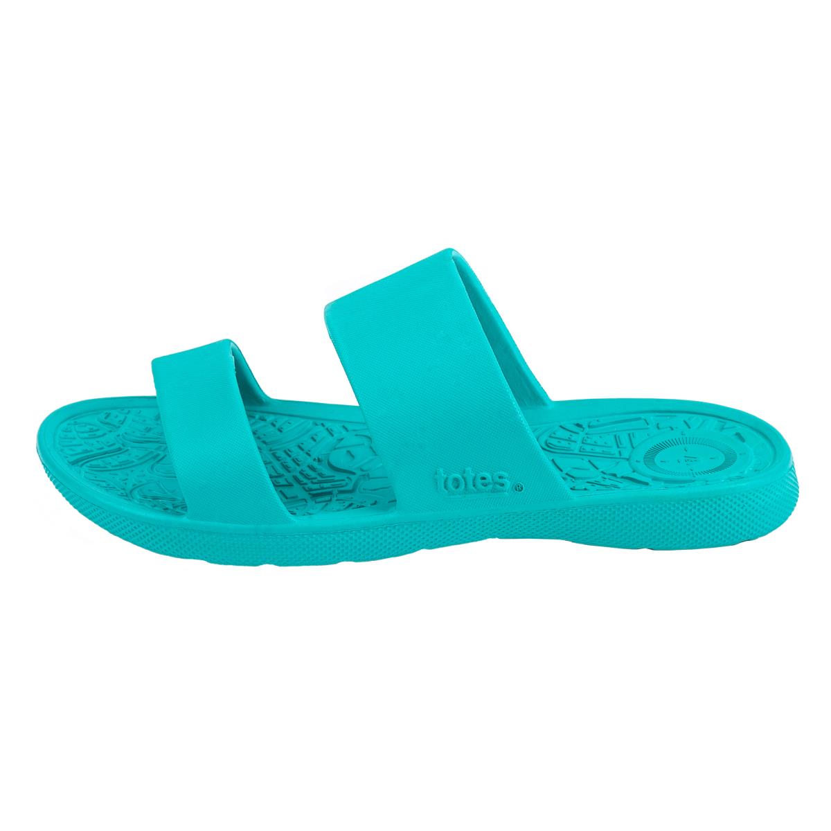 totes SOLBOUNCE Ladies Double Strap Slide | totes ISOTONER