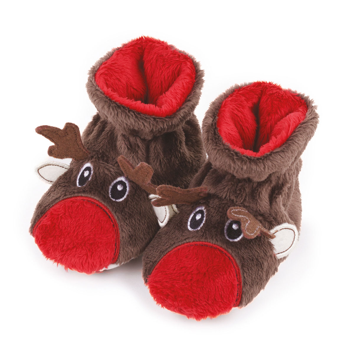 totes Unisex Reindeer Slippers | totes ISOTONER